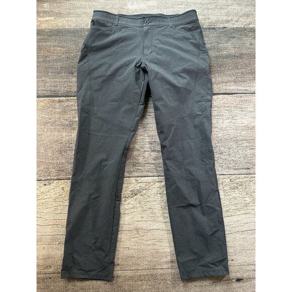 NWOT Kuhl Deceptr Pants Mens 38x34 Gray Hiking Climbing Nylon Stretch - Picture 1 of 11